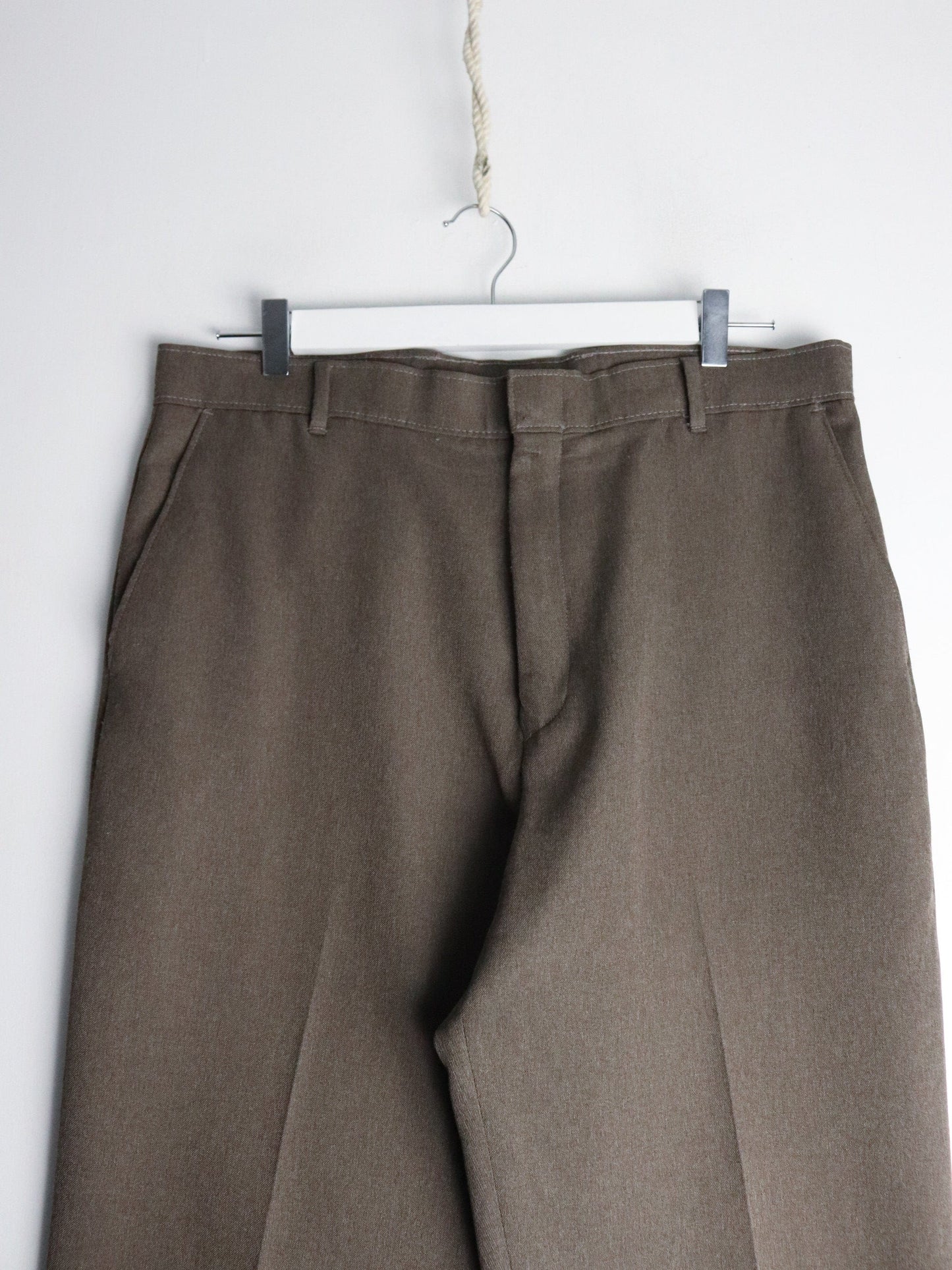 Levi's Pants Vintage Levi's Action Slacks Fits Mens 36 x 28 Brown Pleated Pants