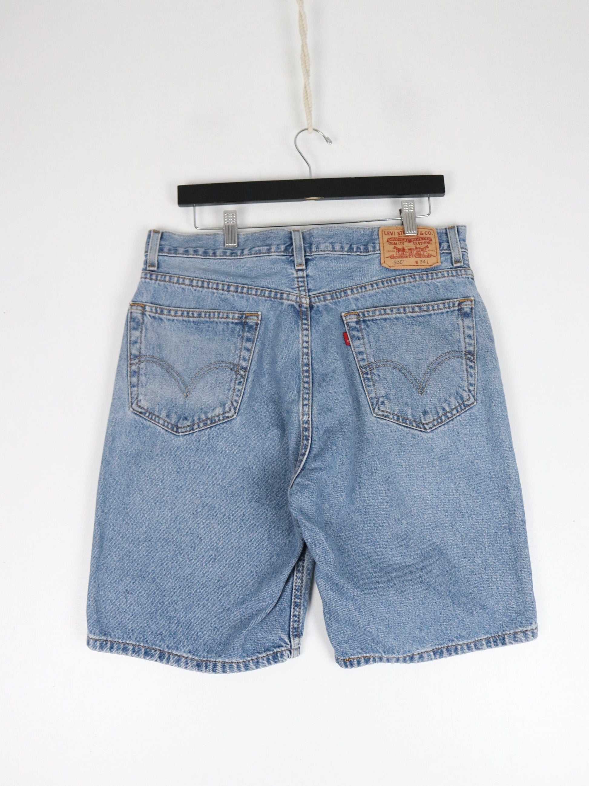 Levi's Shorts Levi's Shorts Mens 34 Blue Denim Jorts 505 Regular