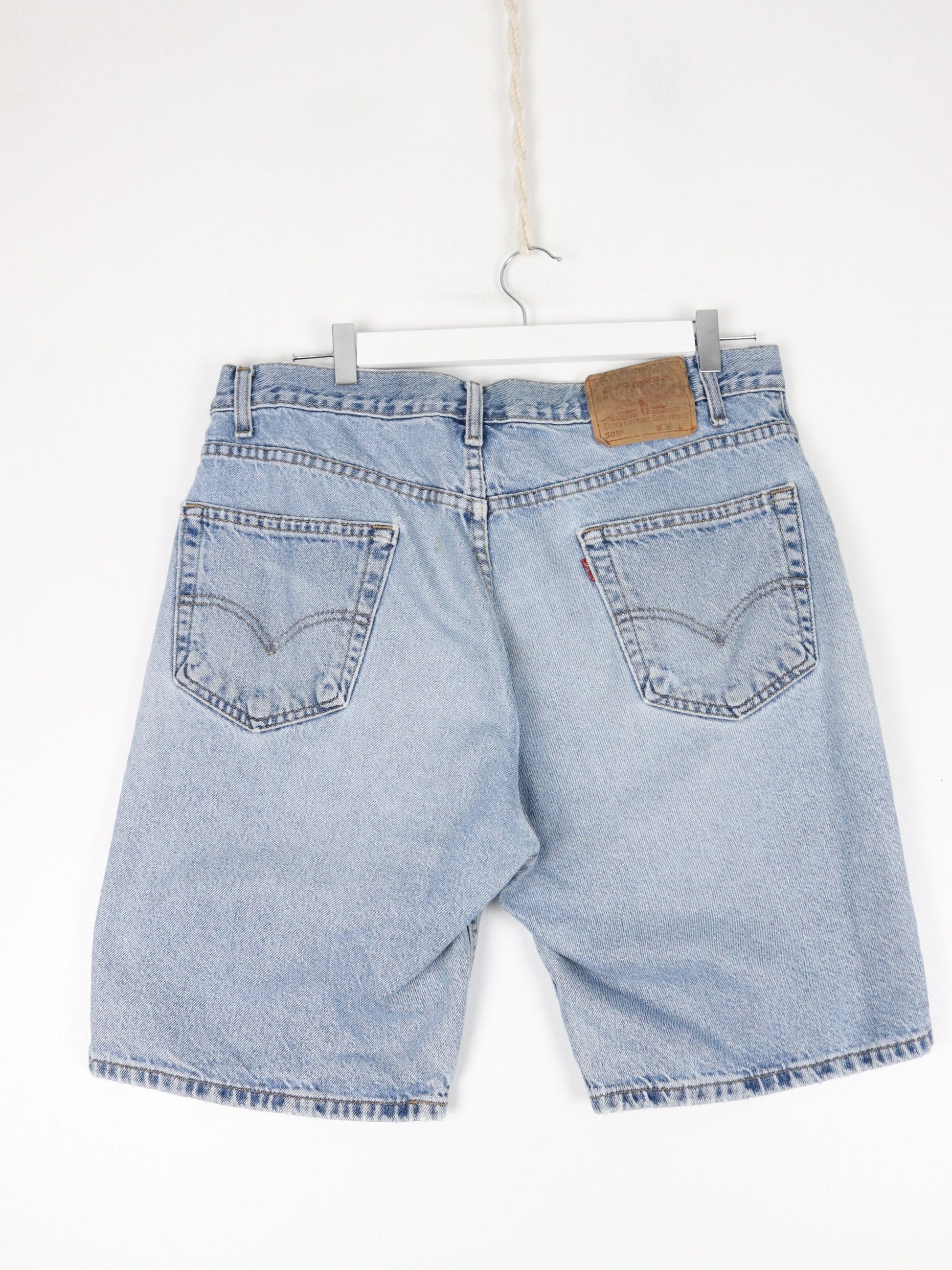 Levi's Shorts Vintage Levi's Shorts Fits Mens 35 Blue Denim Jorts 505 Regular