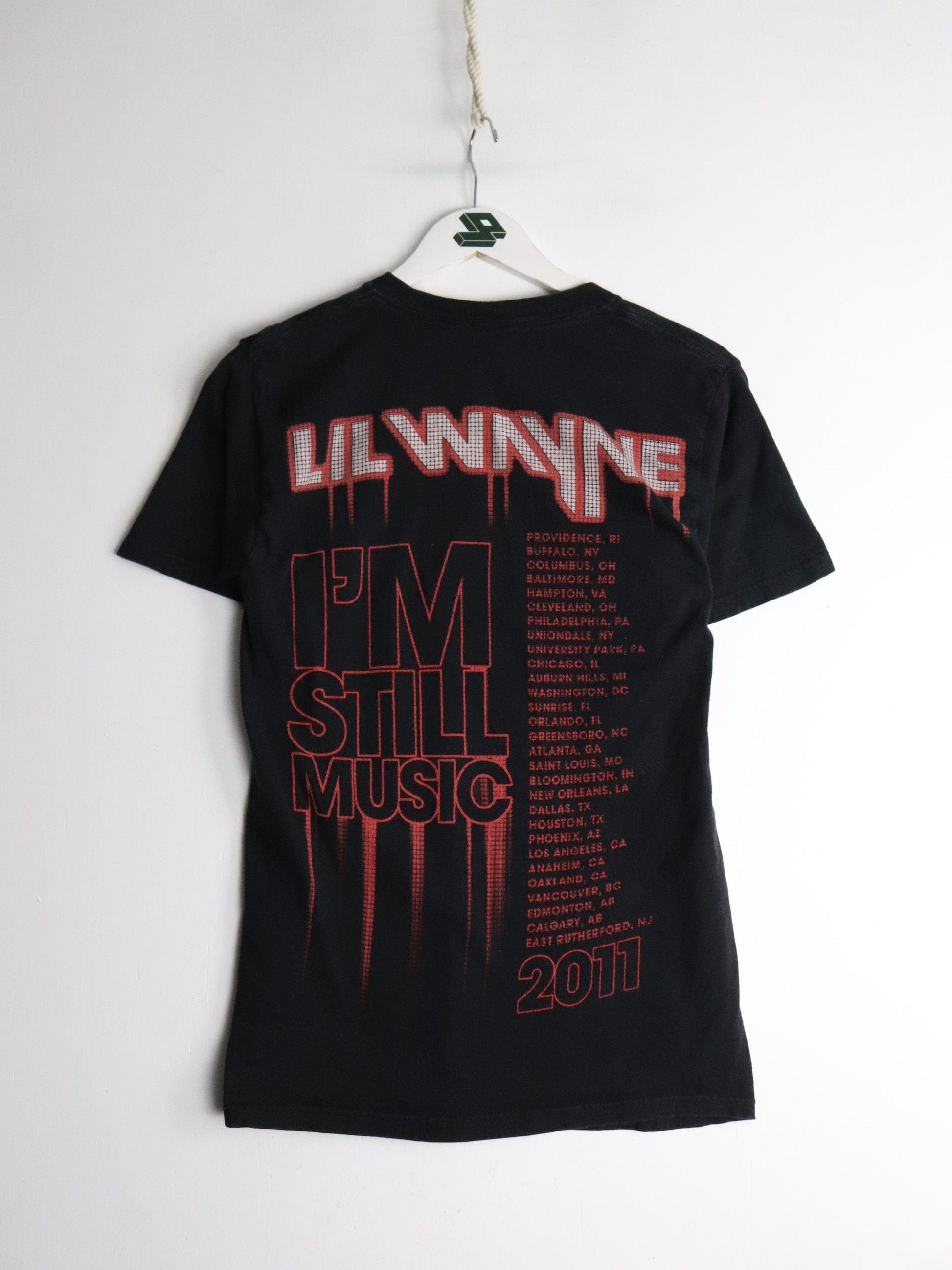 Lil Wayne T Shirt Mens Small Black Rap Tee 2011 from propervintagecanada