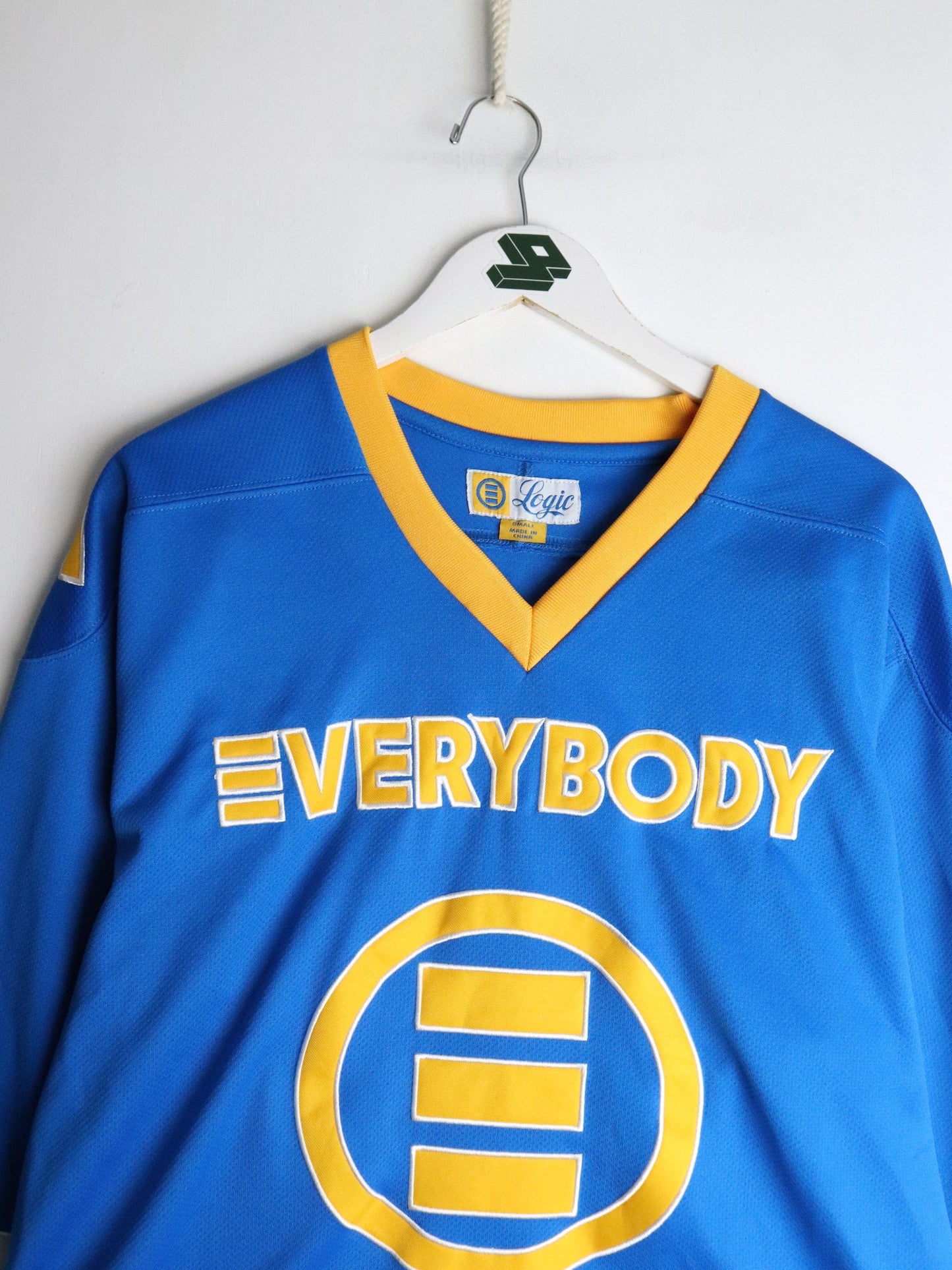 Logic Hockey Jersey Mens Small Blue Everybody Tour from propervintagecanada