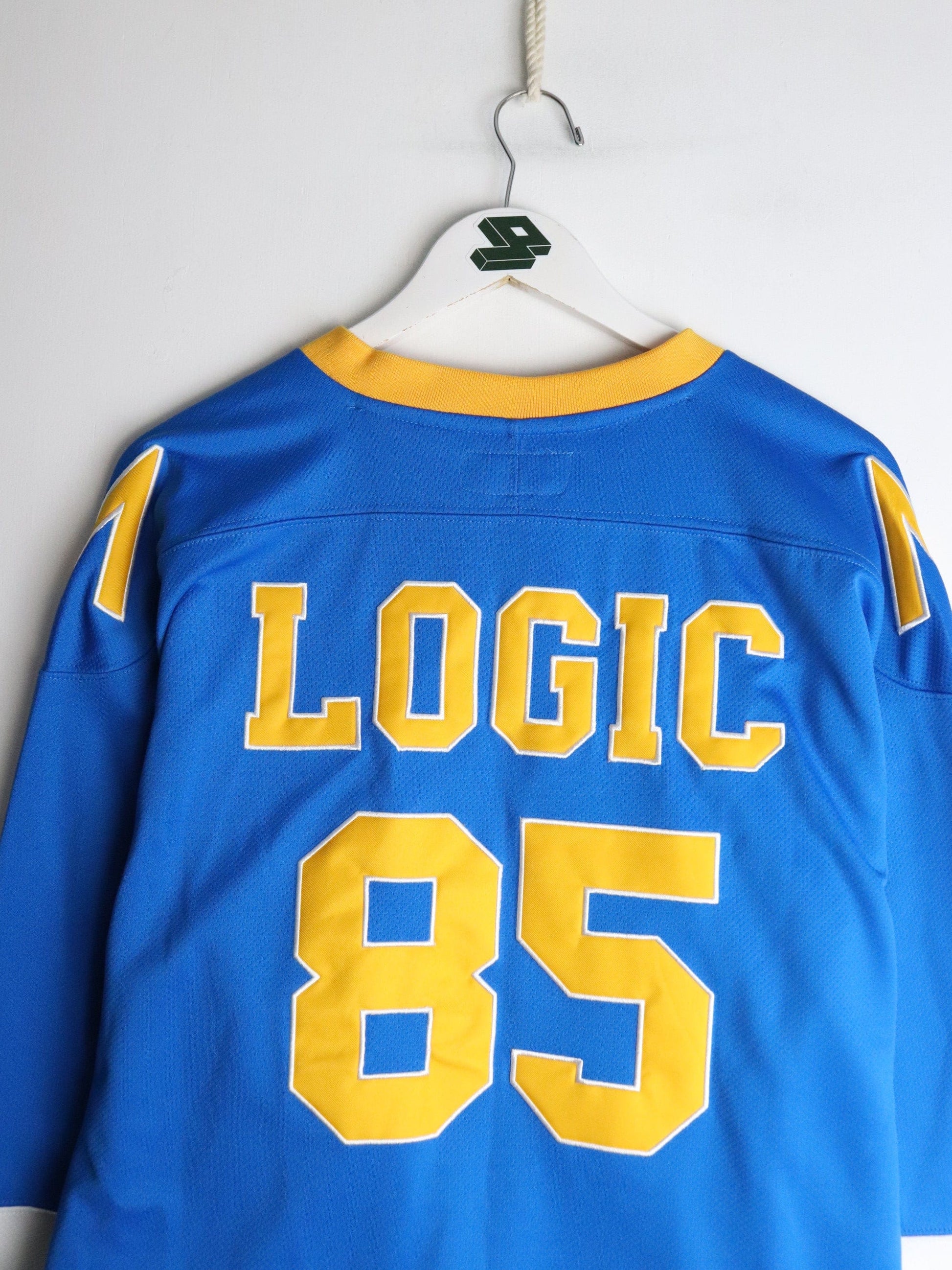 Logic Hockey Jersey Mens Small Blue Everybody Tour from propervintagecanada