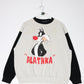 Looney Tunes Sweatshirts & Hoodies Vintage Looney Tunes Sweatshirt Womens XL Grey Sylvester Cat Sweater