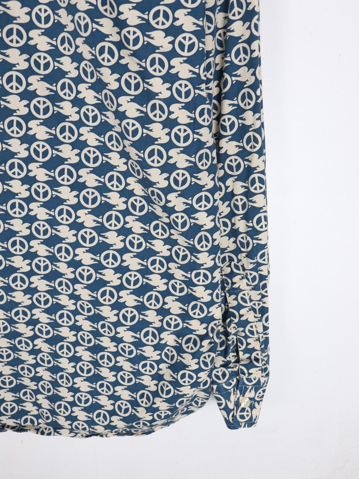 Lucky Brand Shirt Mens XL Blue Button Up from propervintagecanada