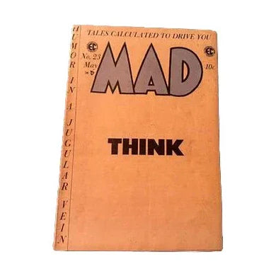 MAD #23 - COMPLETE - Last Mad in Comic Book Format! - Classic EC Comic! 1955 from propervintagecanada