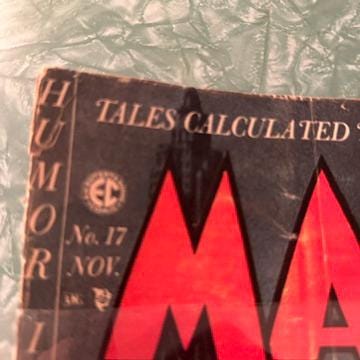 MAD Comic #17 Nov 1954 by Harvey Kurtzman Very Rare Vintage, 3 Good Minus from propervintagecanada