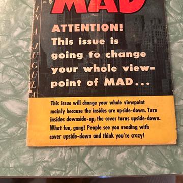MAD Comic #17 Nov 1954 by Harvey Kurtzman Very Rare Vintage, 3 Good Minus from propervintagecanada
