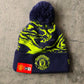 Manchester United Beanie Adult Blue from propervintagecanada