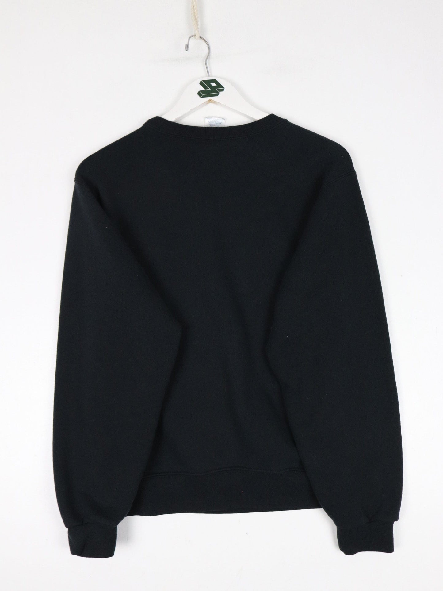 Manchester University Sweatshirt Mens Small Black College from propervintagecanada