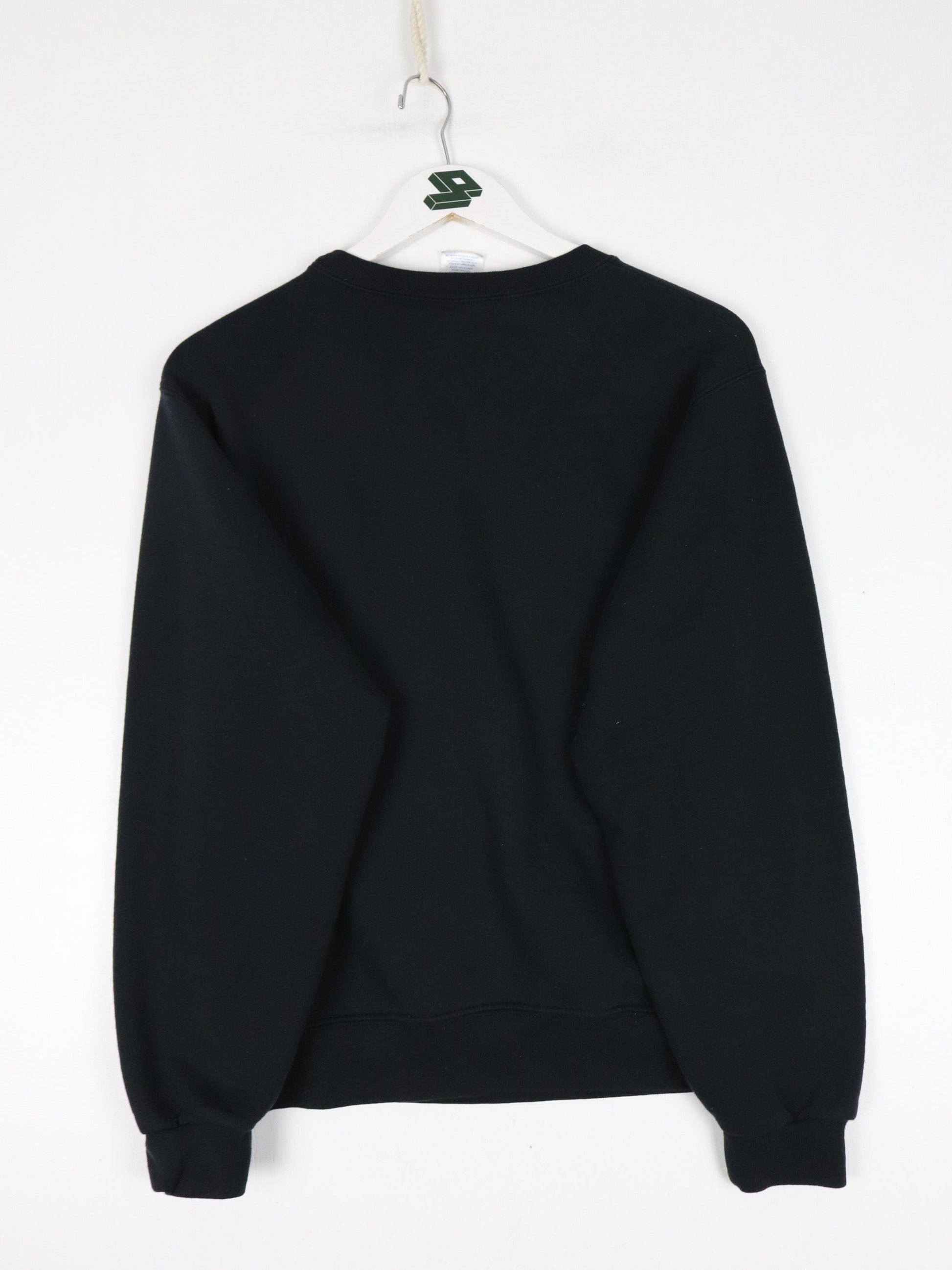 Manchester University Sweatshirt Mens Small Black College from propervintagecanada