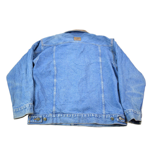 Marlboro Clothing > Gender Neutral Adult Clothing > Jackets & Coats Vintage 1990s Marlboro Country Store Denim Jean Jacket Men's Large