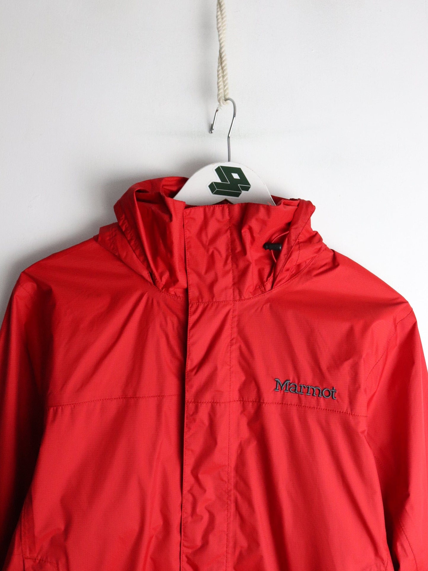 Marmot Jacket Mens Small Red Windbreaker from propervintagecanada