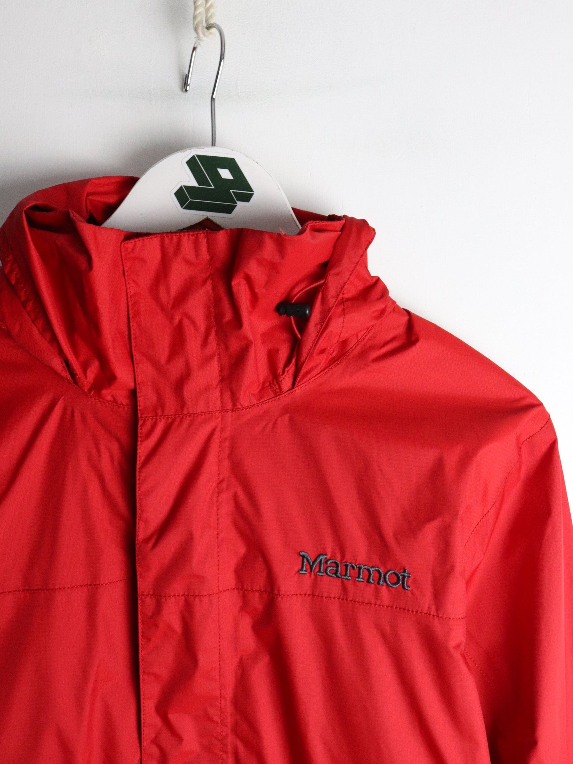Marmot Jacket Mens Small Red Windbreaker from propervintagecanada