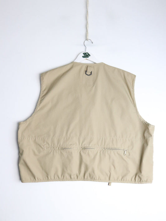 Master Sportsman Vest Mens 2Xl Beige Fishing