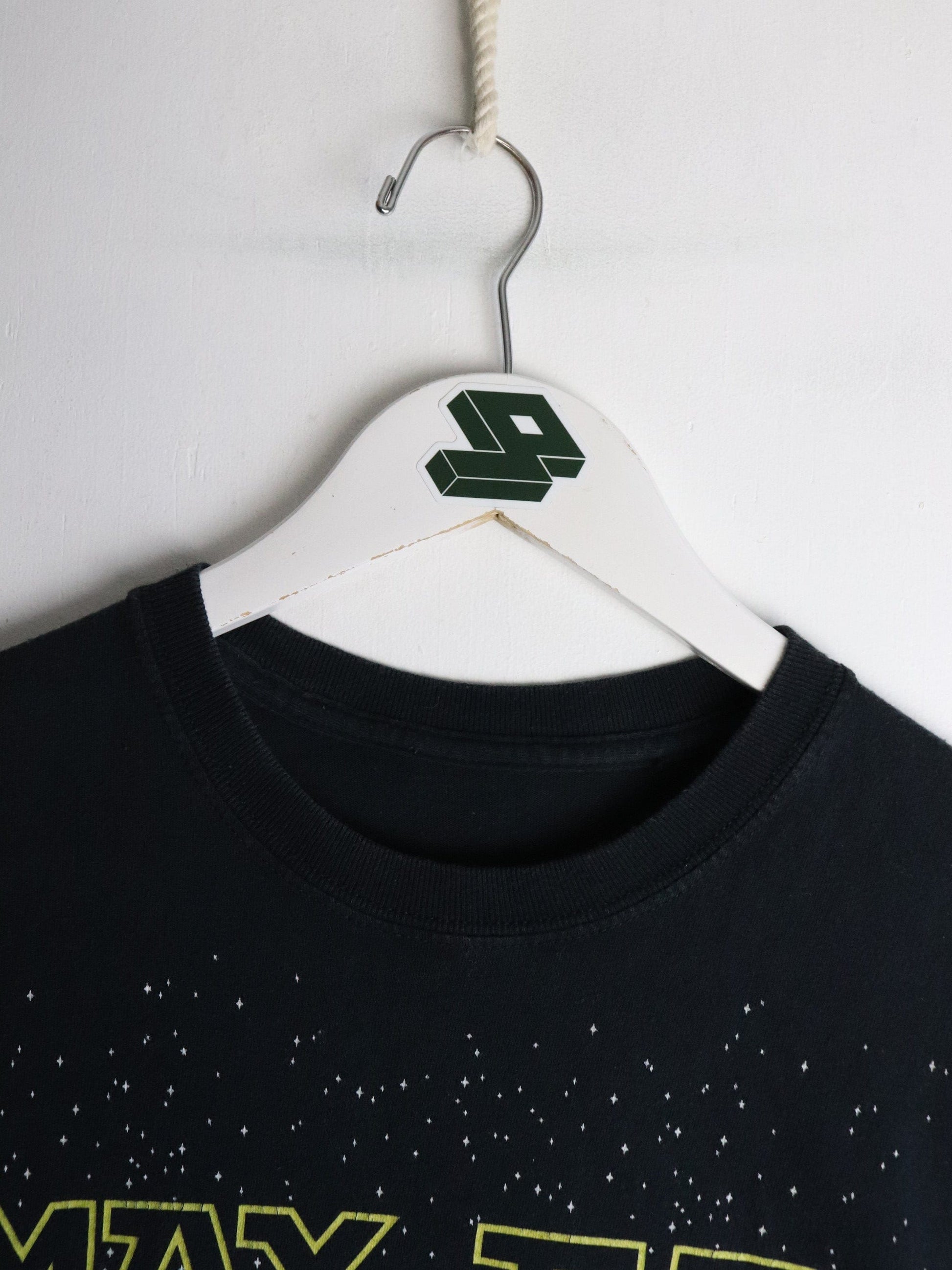 May The Lord Be With You T Shirt Mens Medium Black from propervintagecanada
