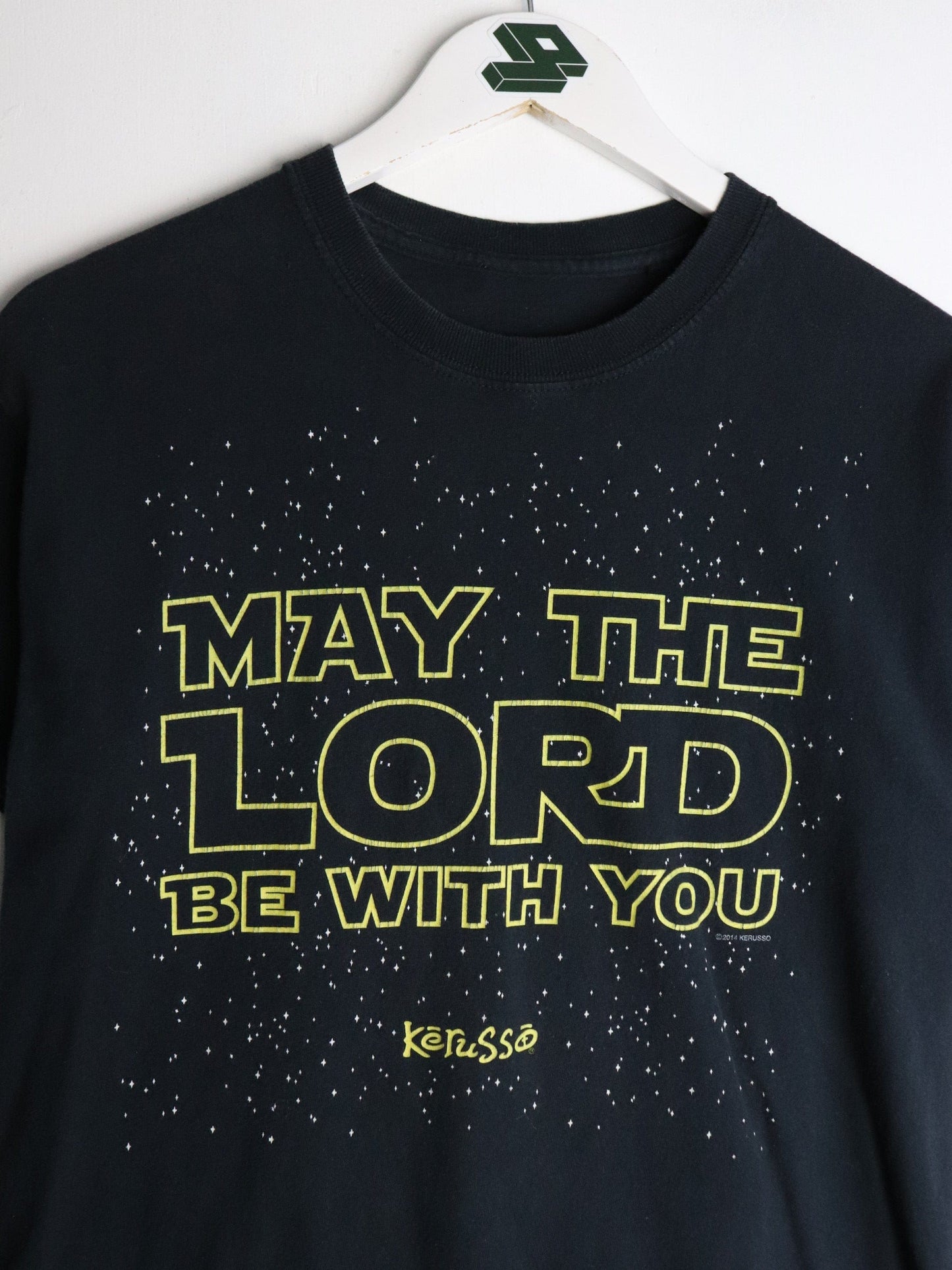 May The Lord Be With You T Shirt Mens Medium Black from propervintagecanada