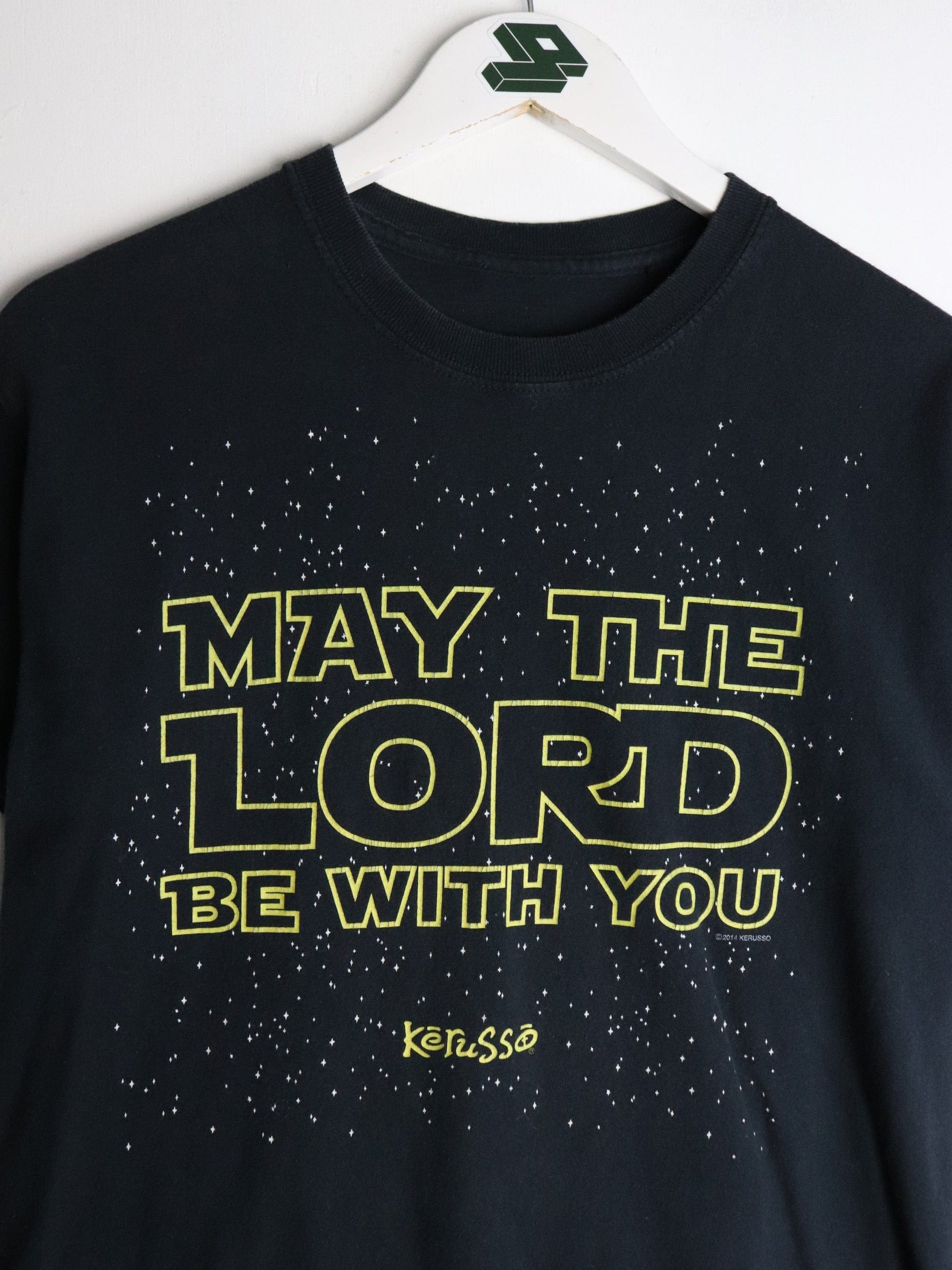 May The Lord Be With You T Shirt Mens Medium Black from propervintagecanada