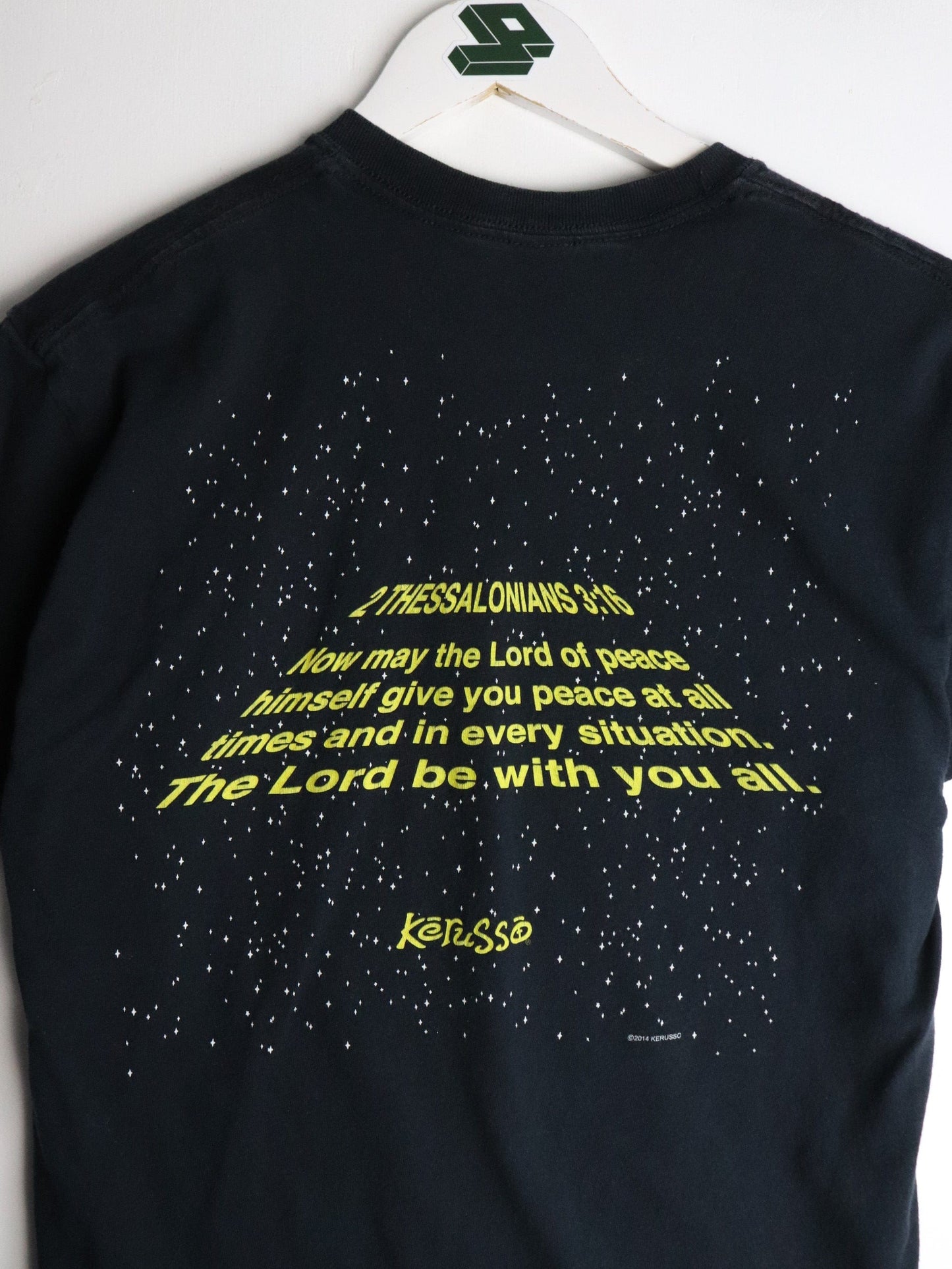May The Lord Be With You T Shirt Mens Medium Black from propervintagecanada