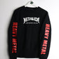 Metallica Sweatshirt Mens Small Black