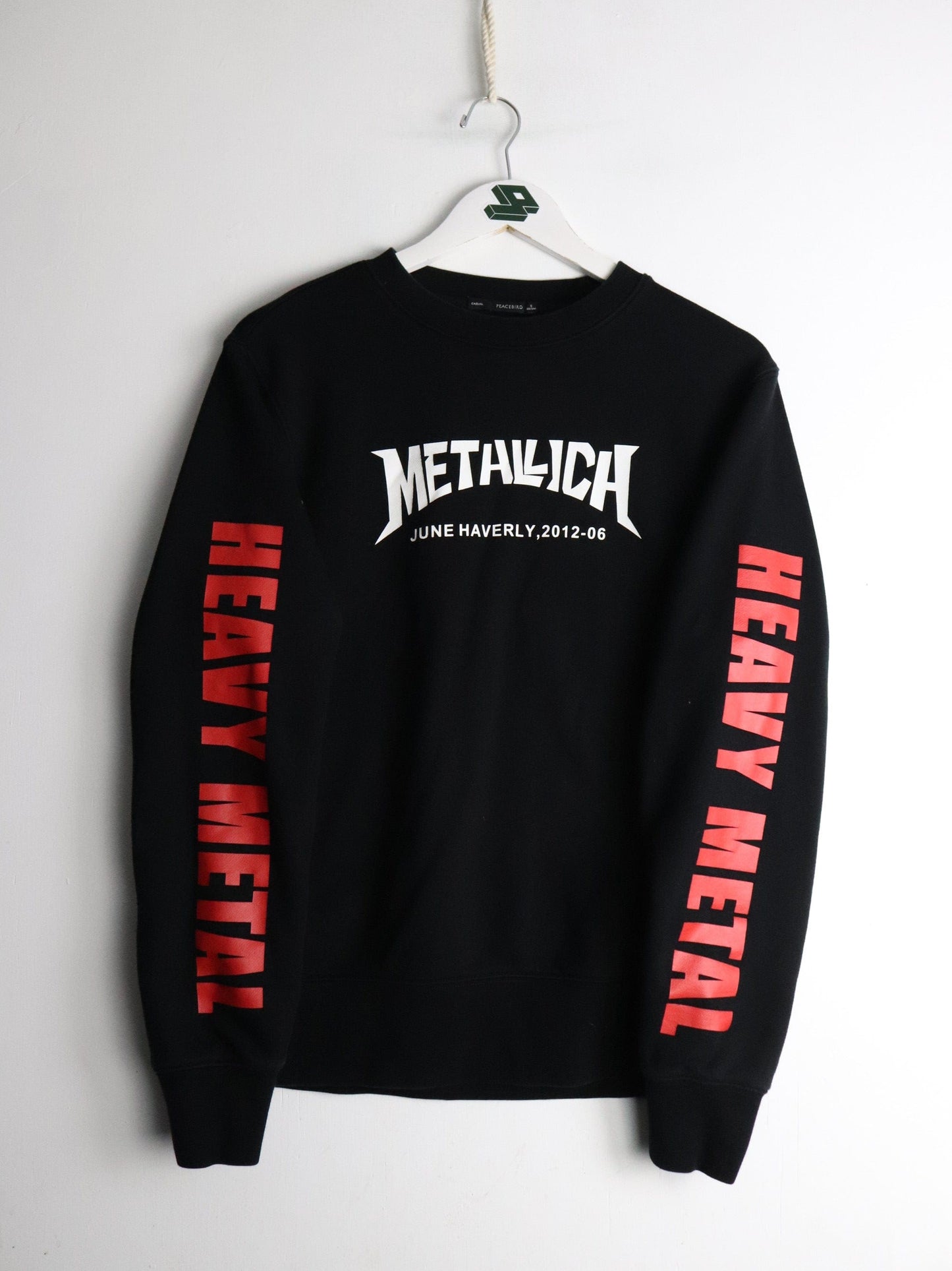 Metallica Sweatshirt Mens Small Black