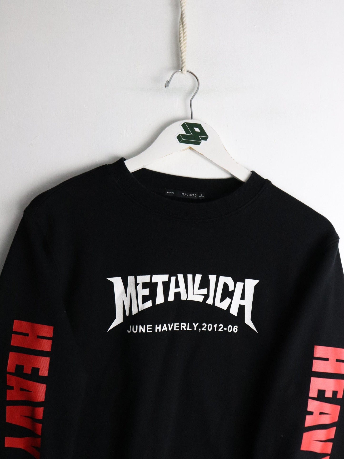 Metallica Sweatshirt Mens Small Black