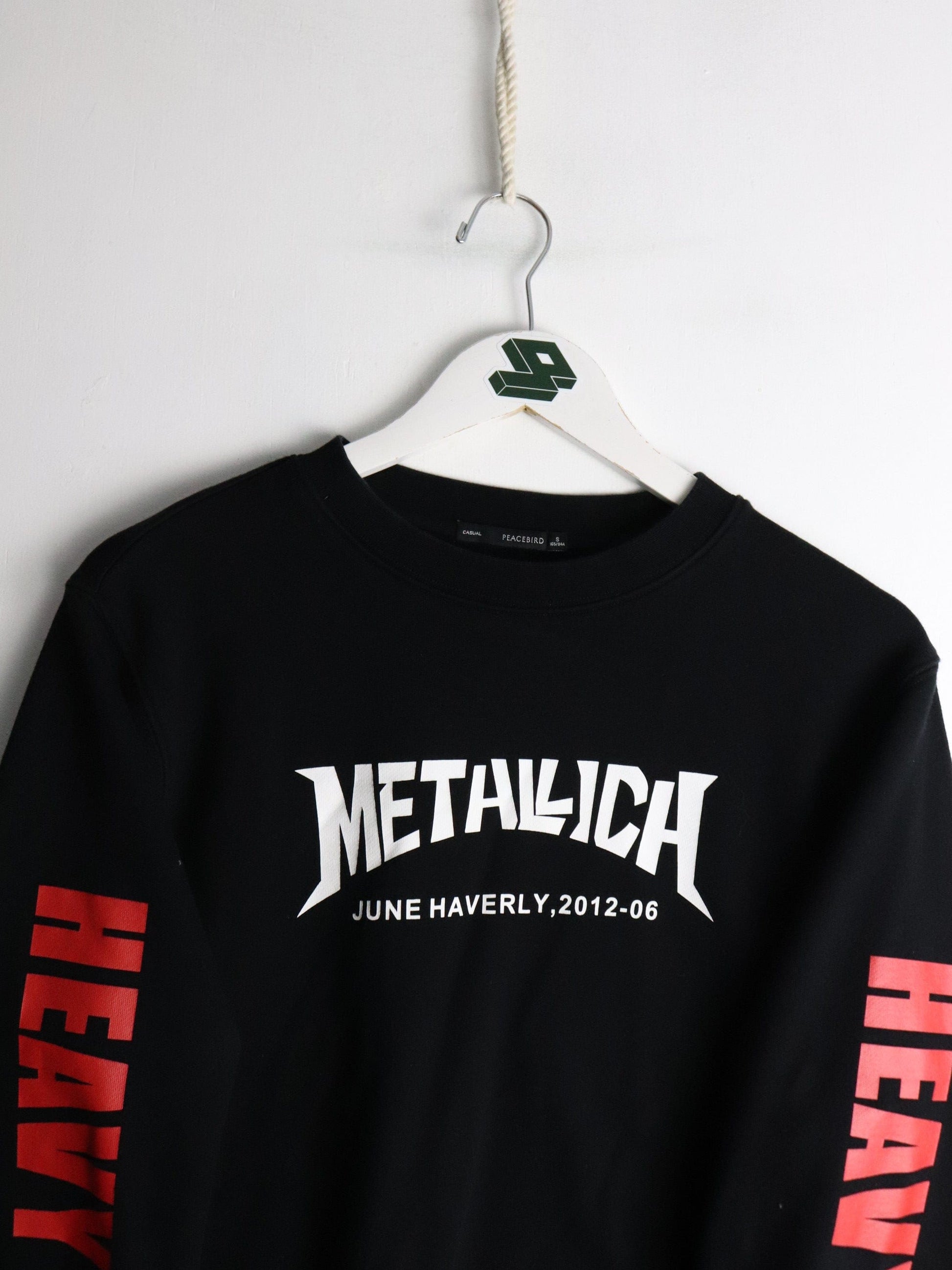 Metallica Sweatshirt Mens Small Black