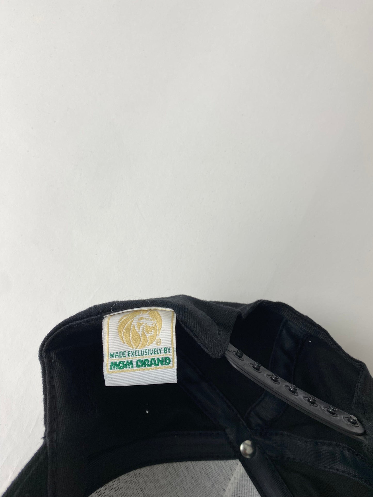 MGM Grand Hat Cap Black Adult Snap Back