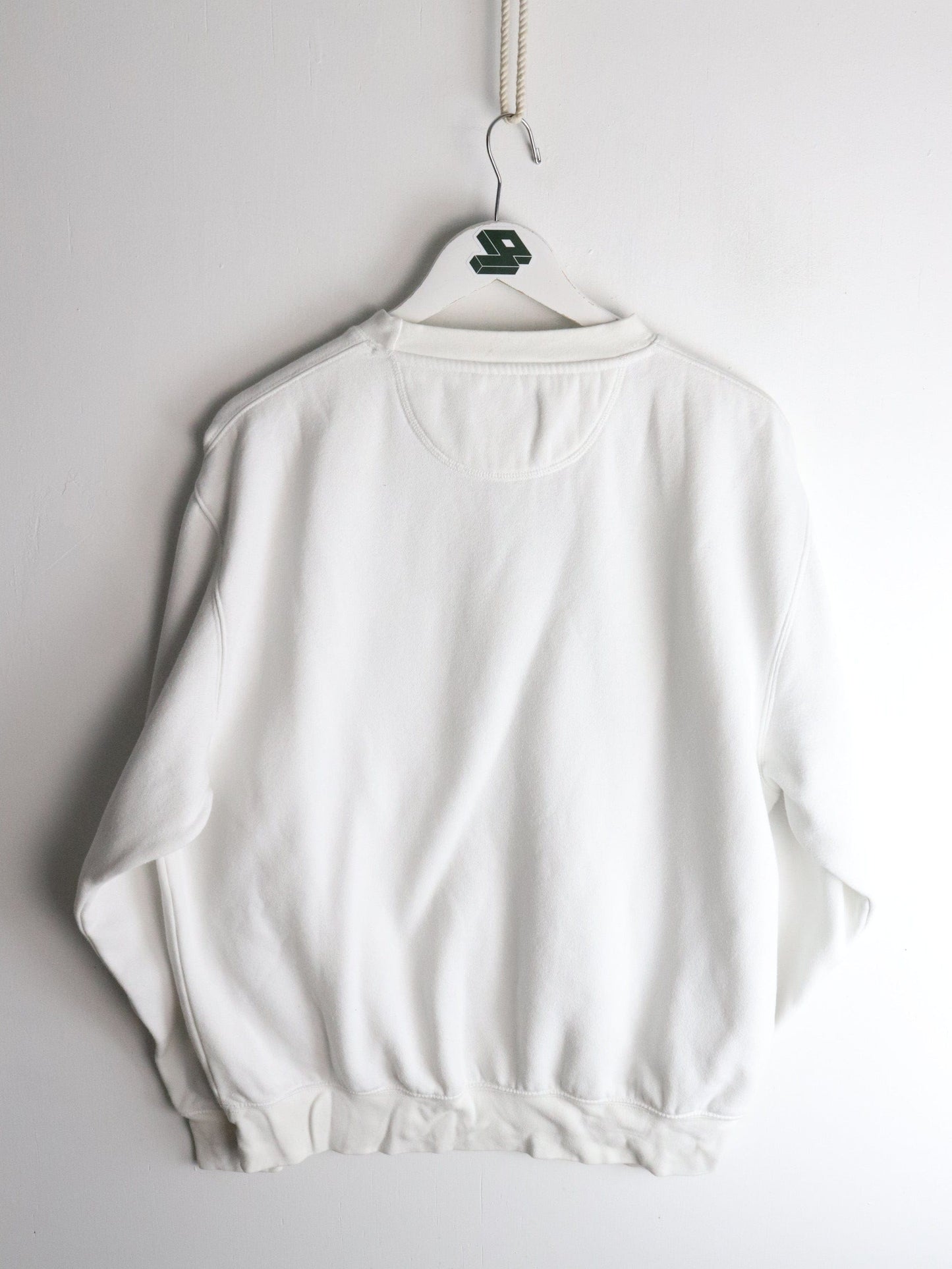 Michigan State Spartans Sweatshirt Mens Large White from propervintagecanada