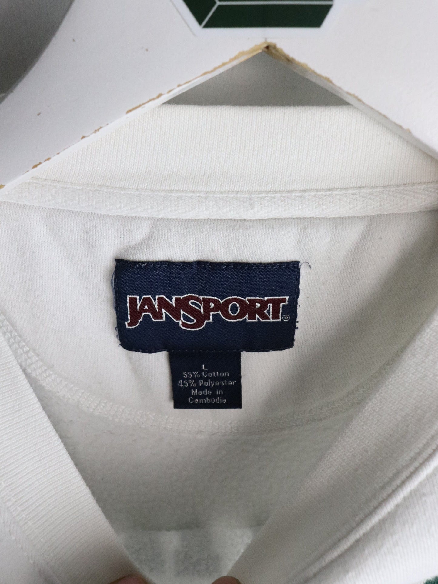 Michigan State Spartans Sweatshirt Mens Large White from propervintagecanada