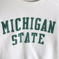 Michigan State Spartans Sweatshirt Mens Large White from propervintagecanada