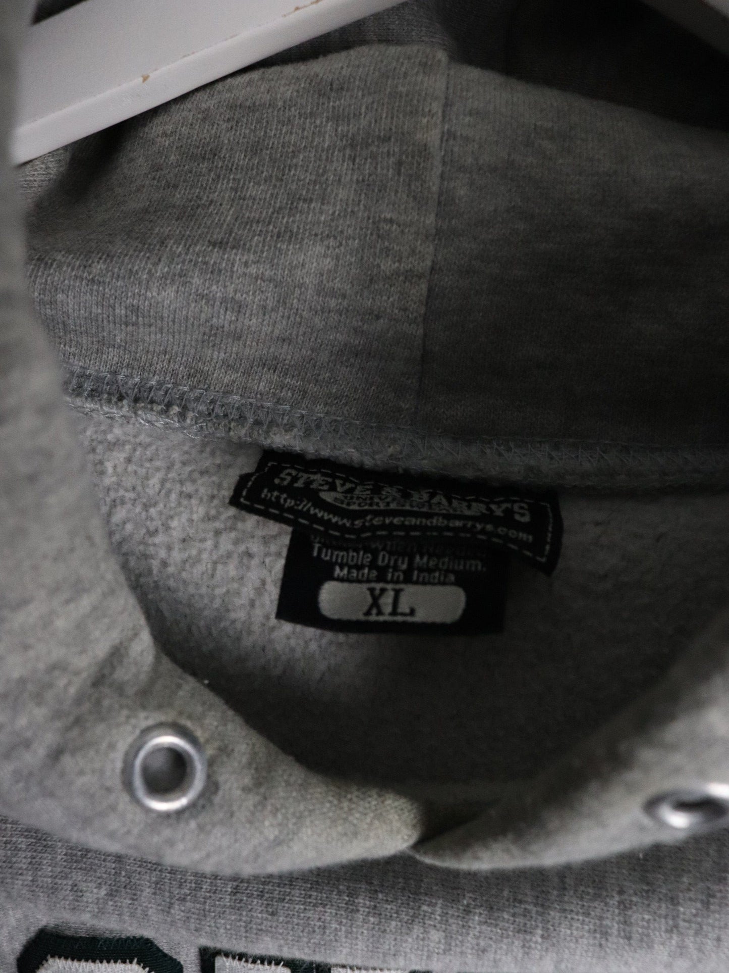 Michigan State Spartans Sweatshirt Mens XL Grey College Hoodie