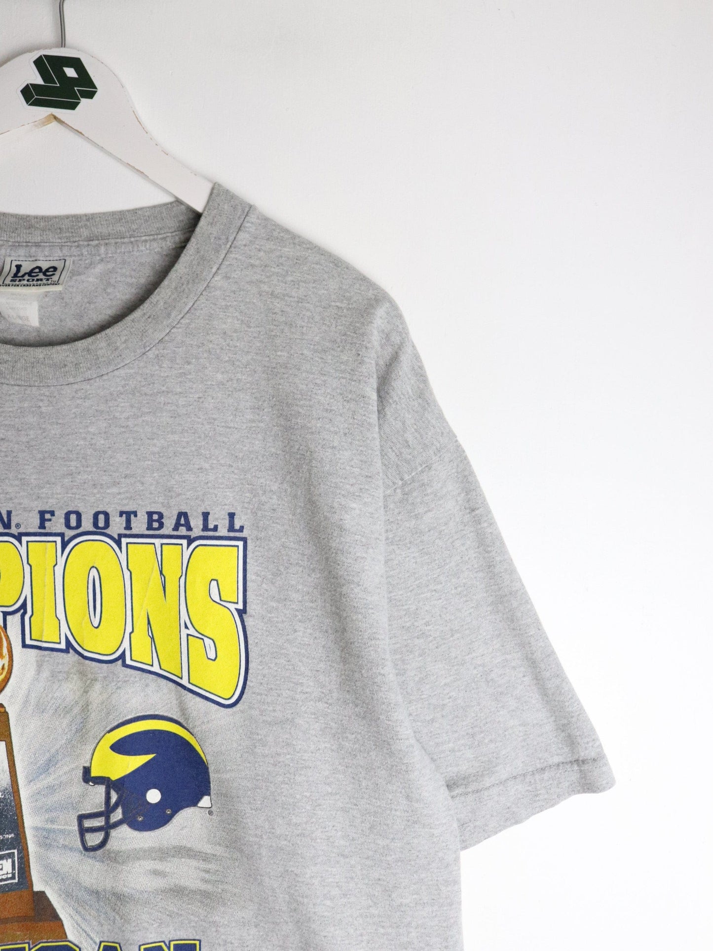 Michigan Wolverines T Shirt Mens XL Grey College Football from propervintagecanada