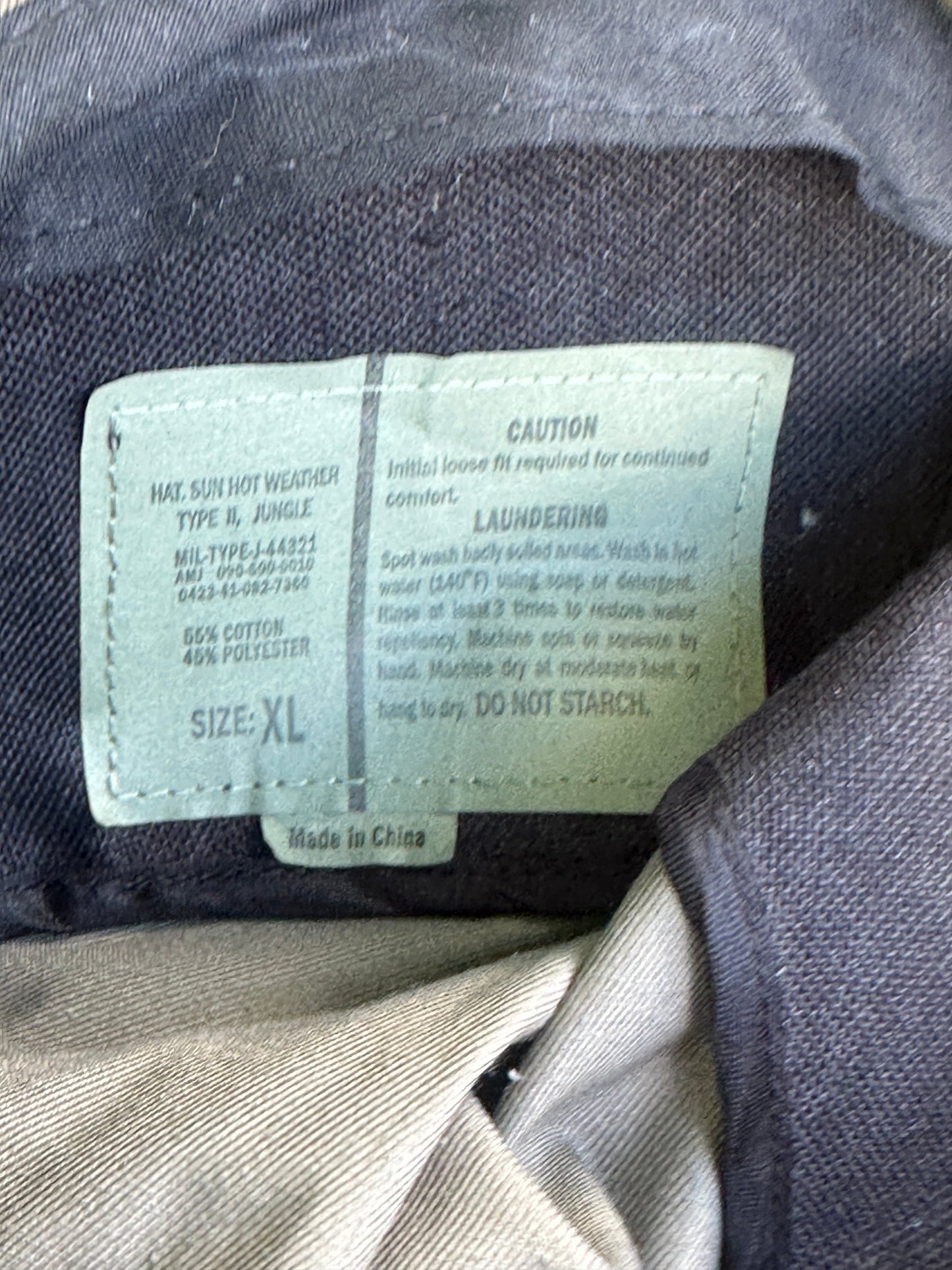 Military Surplus Bucket Hat Adult XL Green