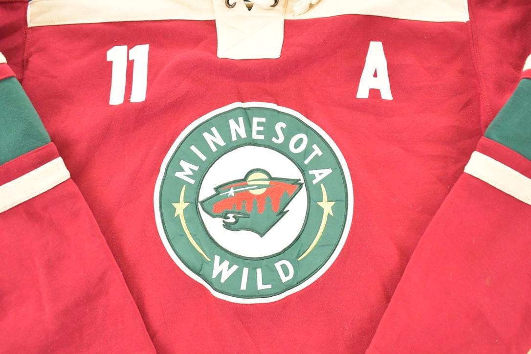 Minnesota Wild Old Time Hockey NHL Hoodie Sweatshirt Men's XL from propervintagecanada