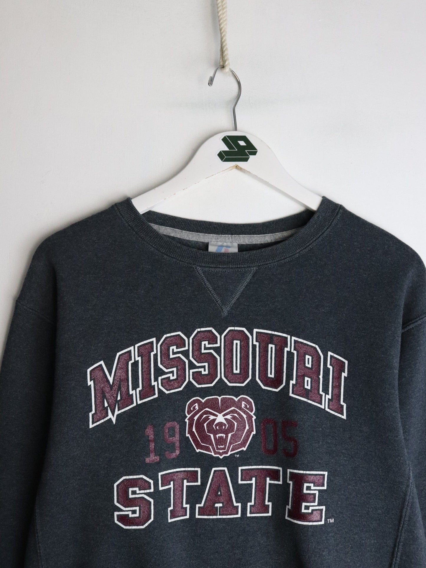 Missouri State Sweatshirt Mens Small Grey from propervintagecanada