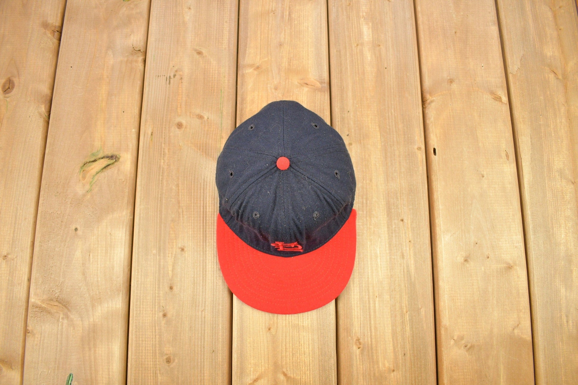 MLB Accessories > Hats & Head Coverings > Hats & Caps Vintage 1980s St Louis Cardinals MLB New Era Wool Fitted Hat Size 7 34