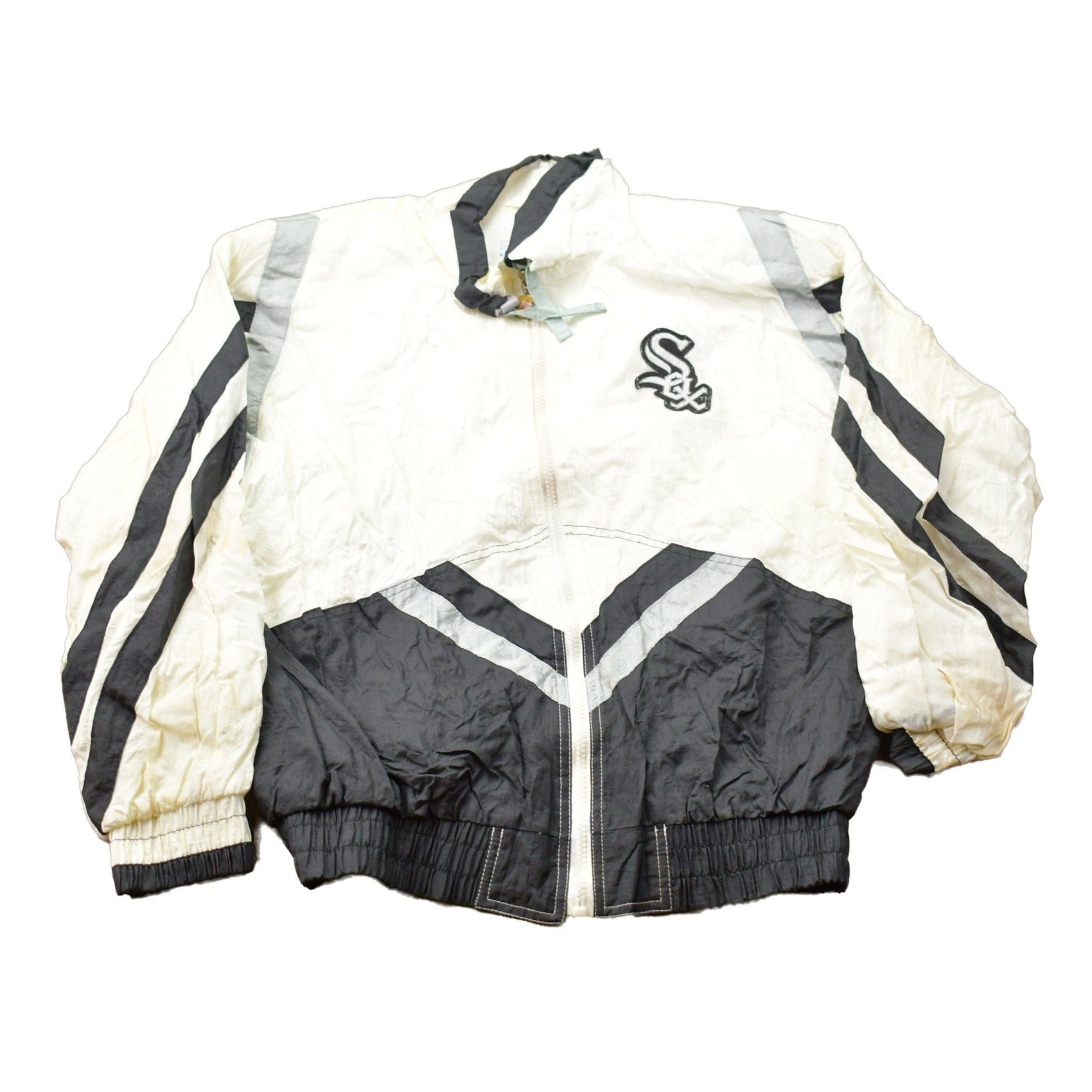 MLB Clothing > Gender Neutral Adult Clothing > Jackets & Coats Vintage 1980s Chicago White Sox MLB Windbreaker Jacket Women's L