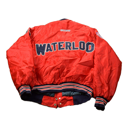 MLB Clothing > Gender Neutral Adult Clothing > Jackets & Coats Vintage 1990s Butwin Minnesota Twins Satin Bomber Jacket Men's 2XL