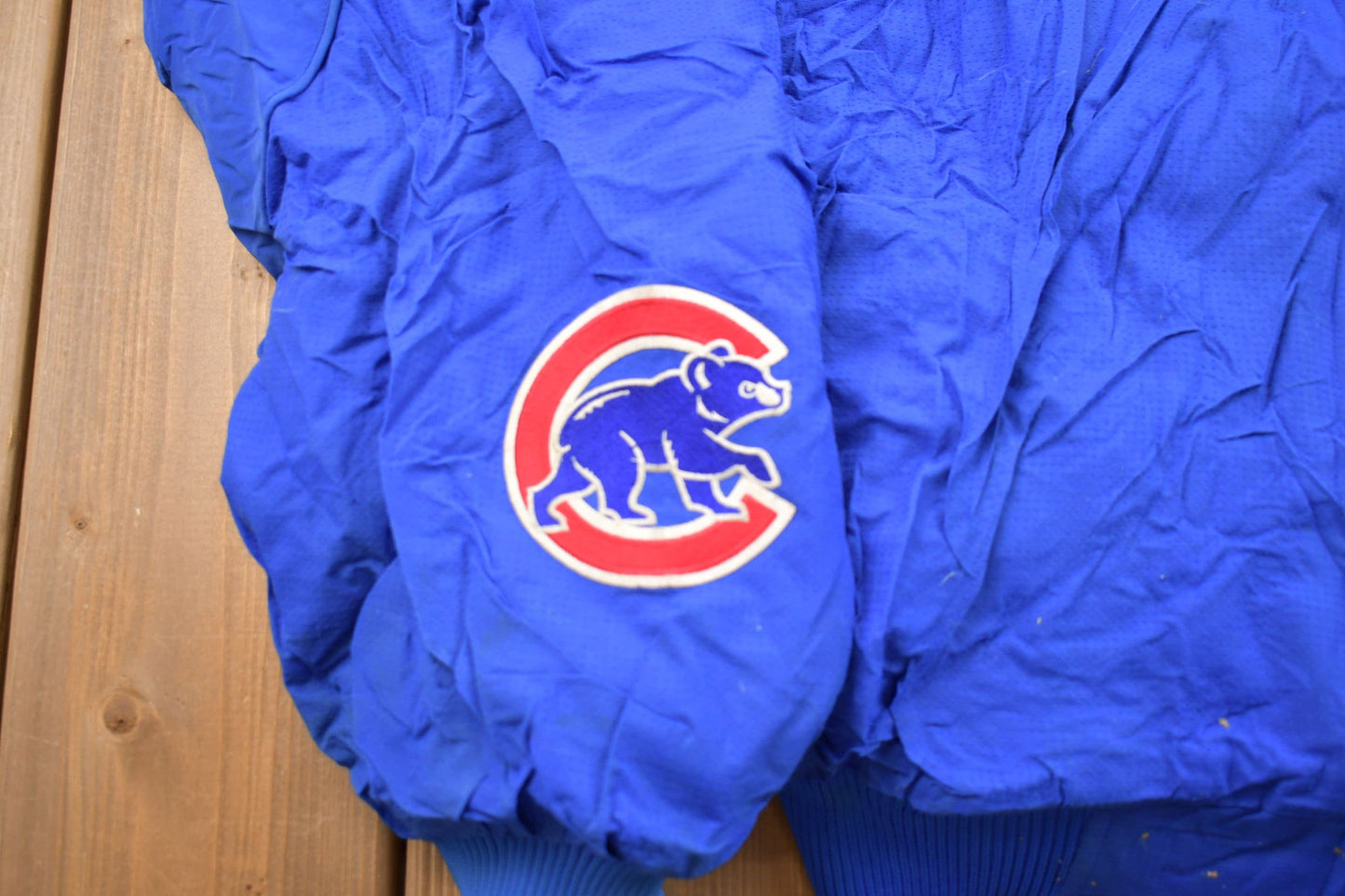 MLB Clothing > Gender Neutral Adult Clothing > Jackets & Coats Vintage 1990s Chicago Cubs MLB Majestic Full Zip Jacket Men's XL