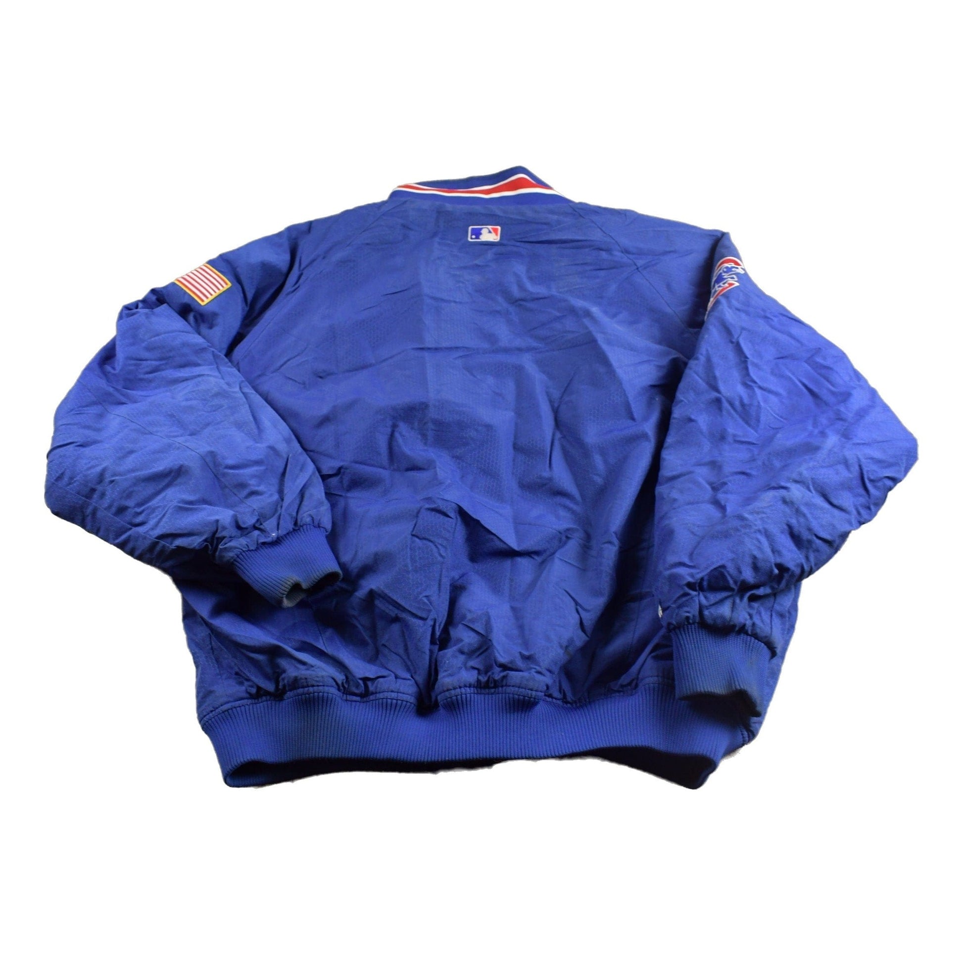 MLB Clothing > Gender Neutral Adult Clothing > Jackets & Coats Vintage 1990s Chicago Cubs MLB Majestic Windbreaker Men's 2XL