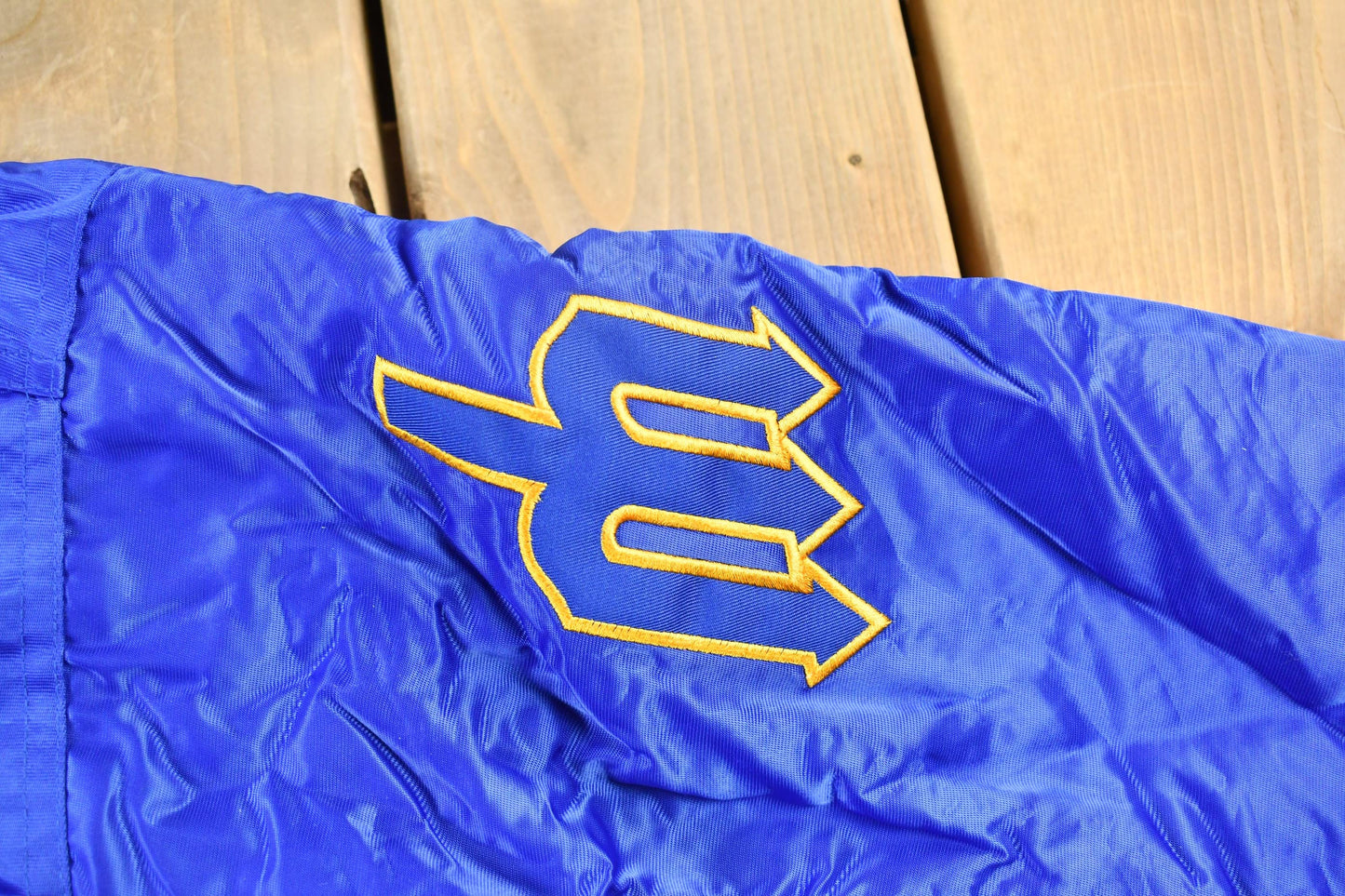 MLB Clothing > Gender Neutral Adult Clothing > Jackets & Coats Vintage 1990s Cooperstown Collection Seattle Mariners MLB Baseball Embroidered Snap Button Satin Bomber Jacket