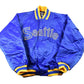 MLB Clothing > Gender Neutral Adult Clothing > Jackets & Coats Vintage 1990s Cooperstown Collection Seattle Mariners MLB Baseball Embroidered Snap Button Satin Bomber Jacket