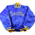 MLB Clothing > Gender Neutral Adult Clothing > Jackets & Coats Vintage 1990s Cooperstown Collection Seattle Mariners MLB Baseball Embroidered Snap Button Satin Bomber Jacket