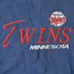 MLB Clothing > Gender Neutral Adult Clothing > Tops & Tees > T Shirts Vintage 1980s Minnesota Twins MLB Graphic T-Shirt Men's Large