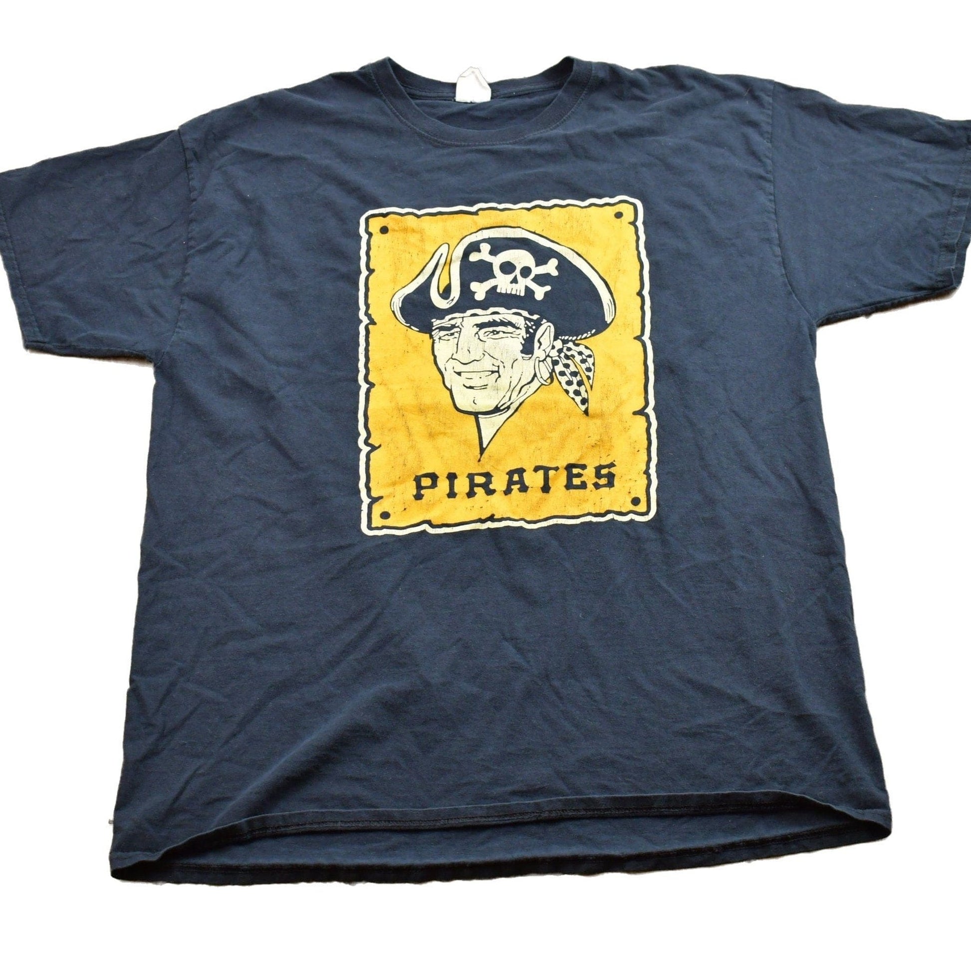MLB Clothing > Gender Neutral Adult Clothing > Tops & Tees > T Shirts Vintage 1980s Pirates MLB T-Shirt Men's Large