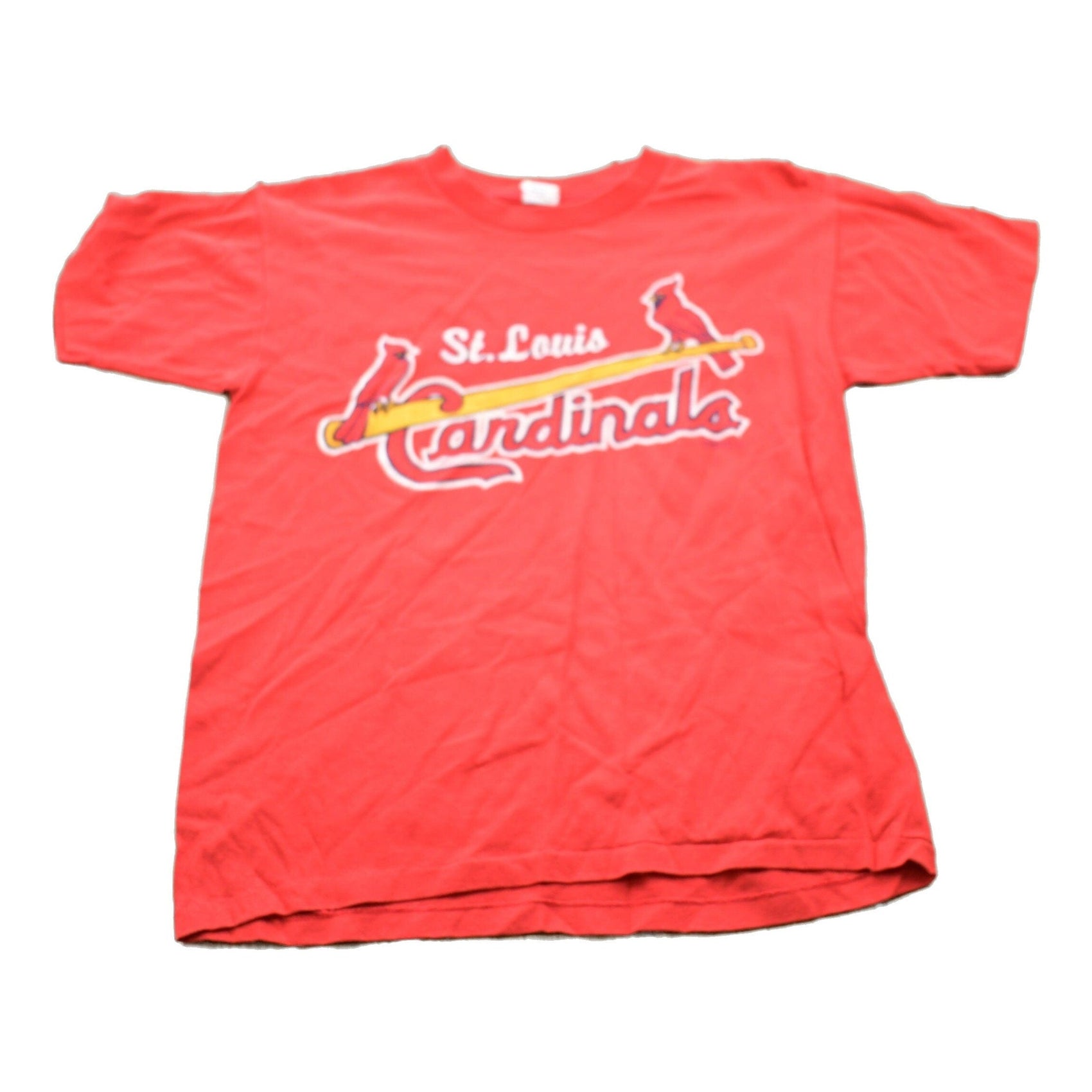 MLB Clothing > Gender Neutral Adult Clothing > Tops & Tees > T Shirts Vintage 1980s St Louis Cardinals MLB Graphic T-Shirt Men's XS