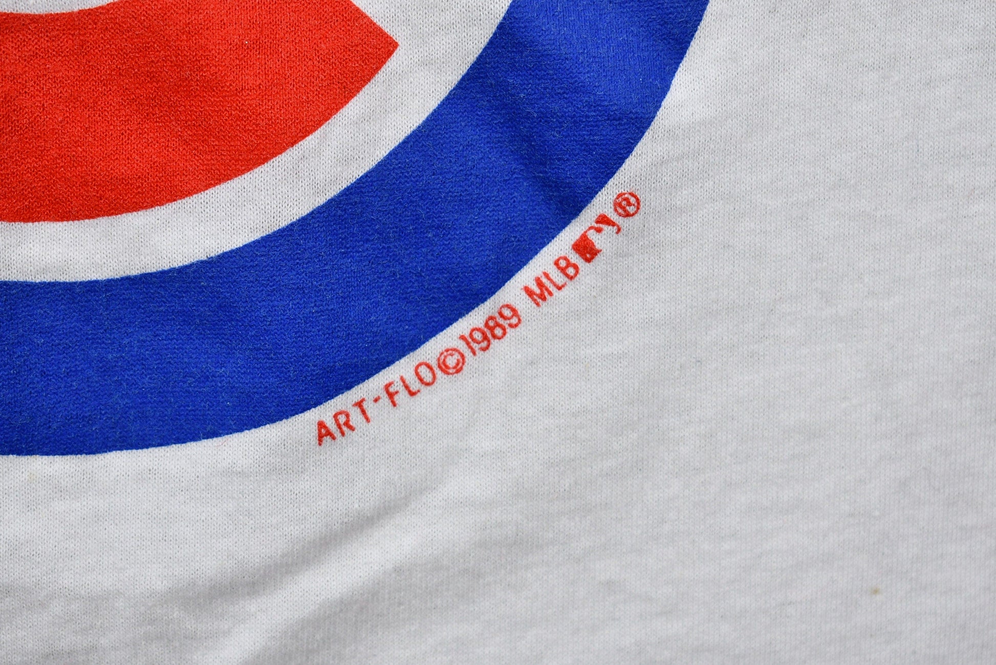 MLB Clothing > Gender Neutral Adult Clothing > Tops & Tees > T Shirts Vintage 1989 Chicago Cubs T-Shirt Men's Medium