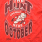 MLB Clothing > Gender Neutral Adult Clothing > Tops & Tees > T Shirts Vintage 1990 Cincinnati Reds The Hunt For October MLB Graphic T-Shirt Men's Medium