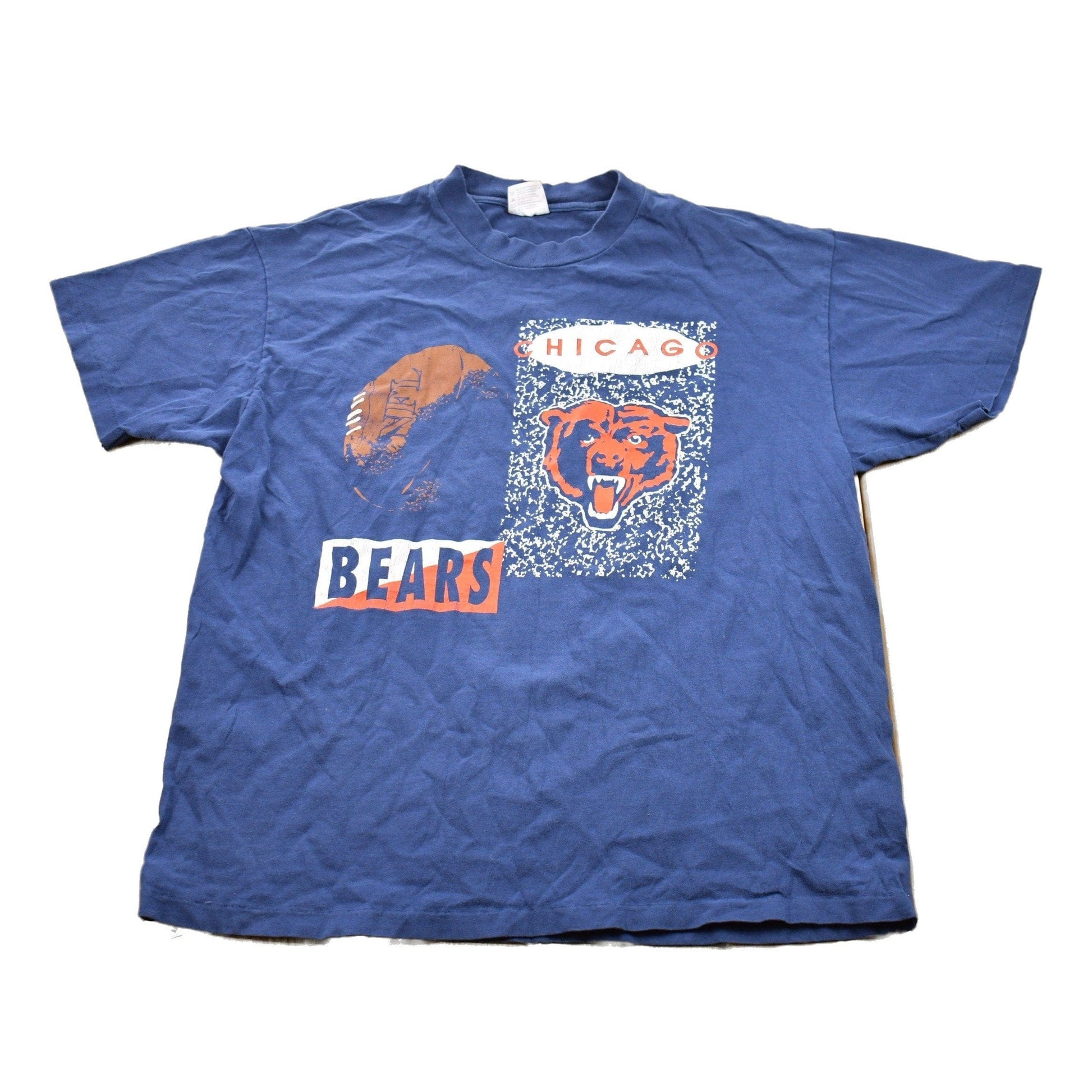 MLB Clothing > Gender Neutral Adult Clothing > Tops & Tees > T Shirts Vintage 1990s Chicago Bears MLB Graphic T-Shirt Men's XL