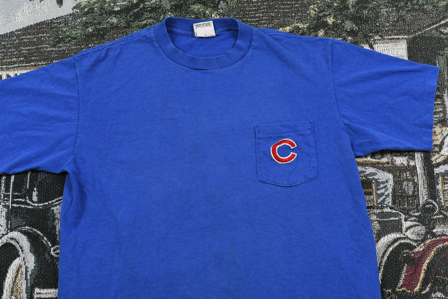 MLB Clothing > Gender Neutral Adult Clothing > Tops & Tees > T Shirts Vintage 1990s Chicago Cubs MLB Nutmeg Sportswear T-Shirt Men's XL